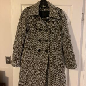 Teenflo Black and Gray Pea Coat
